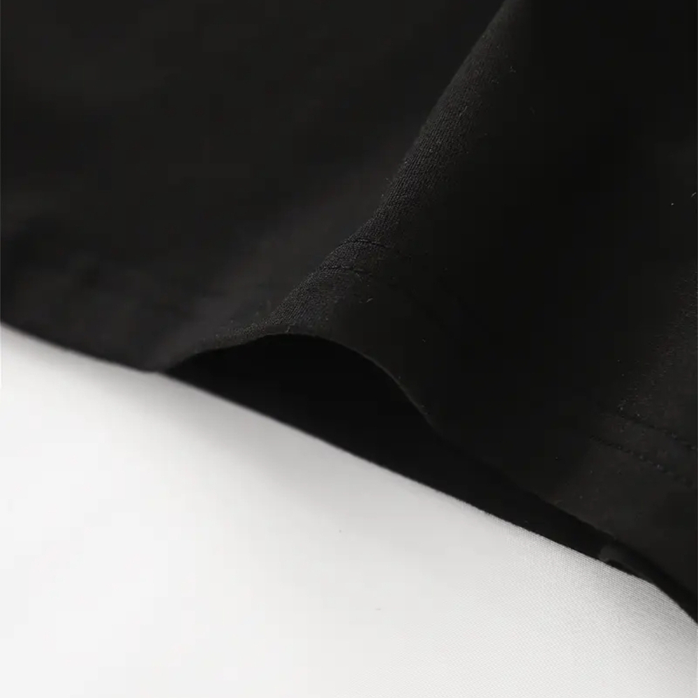 Source Unknown Black Tee with Silver Logo - image 4